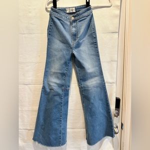 Free People Light Wash bell bottoms